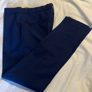 COPY - ZARA Boys Collection pants size 10 navy blue extra fine wool